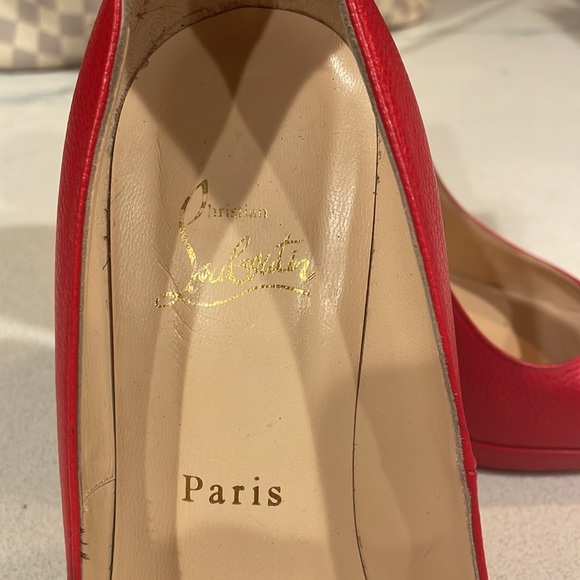 Authentic Christian Louboutin Pigalle Plato - Size 38 - Picture 4 of 14